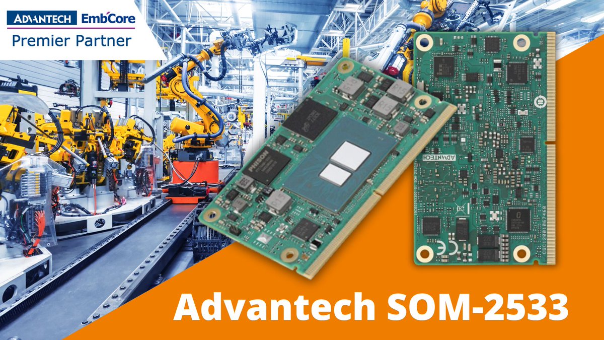 aaronngmbh's tweet image. 🚀Introducing Advantech SOM-2533: Power-packed with Intel processors, versatile I/O, onboard storage, and efficient management. Elevate your projects today!
👉aaronn.de/en/blog/produc…
#EmbeddedComputing #IoT #EmbeddedProduct