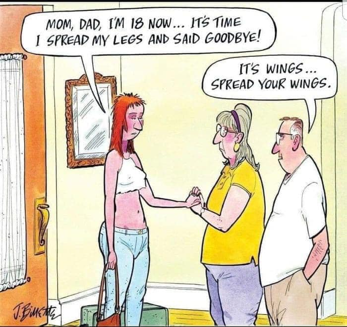 lucabocci's tweet photo. Freudian slip #SillyTuesday https://t.co/FmTmum70WP