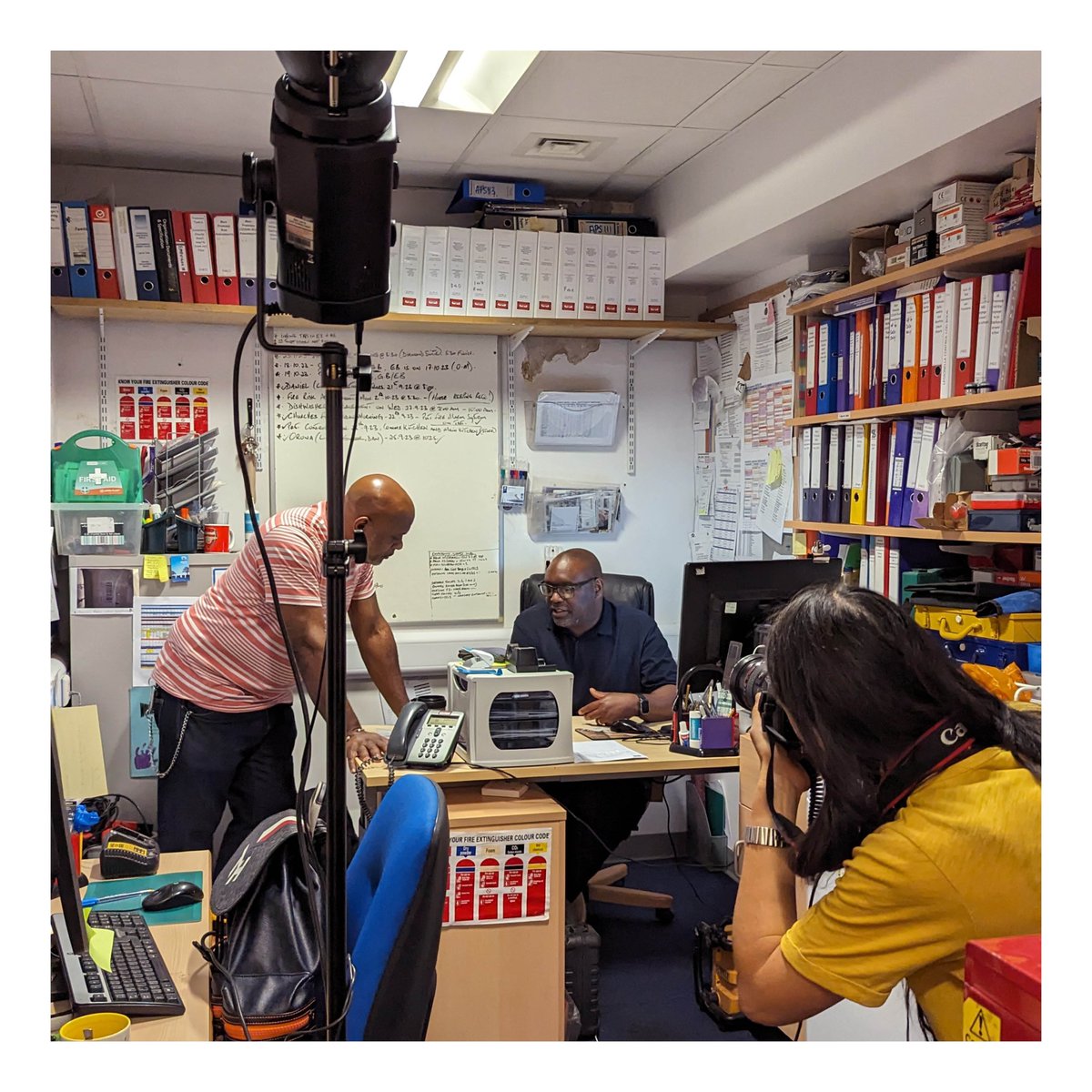 retrofitaction's tweet photo. We had the fantastic opportunity to photograph 5 amazing premises managers we have worked with in schools across South London, to highlight their hard work and key role in the day-to-day running &amp; decarbonisation of schools. Full project coming soon!
 #schools #premisesmanager https://t.co/nOGUfIHYx3