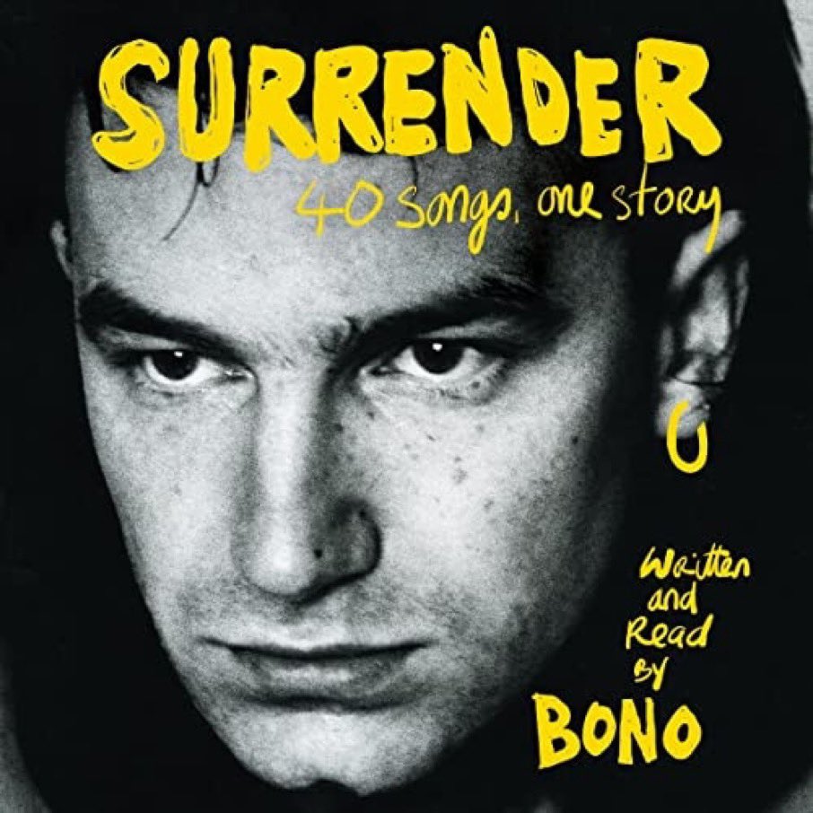 scottsherratt's tweet photo. FOR YOUR GRAMMY CONSIDERATION:  SURRENDER BY BONO.
BEST AUDIOBOOK.
Surrender by Bono is an exceptional audio experience. I truly hope everyone gets a chance to hear this and would be thrilled for your consideration.
#Grammy #Grammys #BestAudiobook #Bono #U2 #GrammyAwards #FYC https://t.co/XxF5uYJUYu