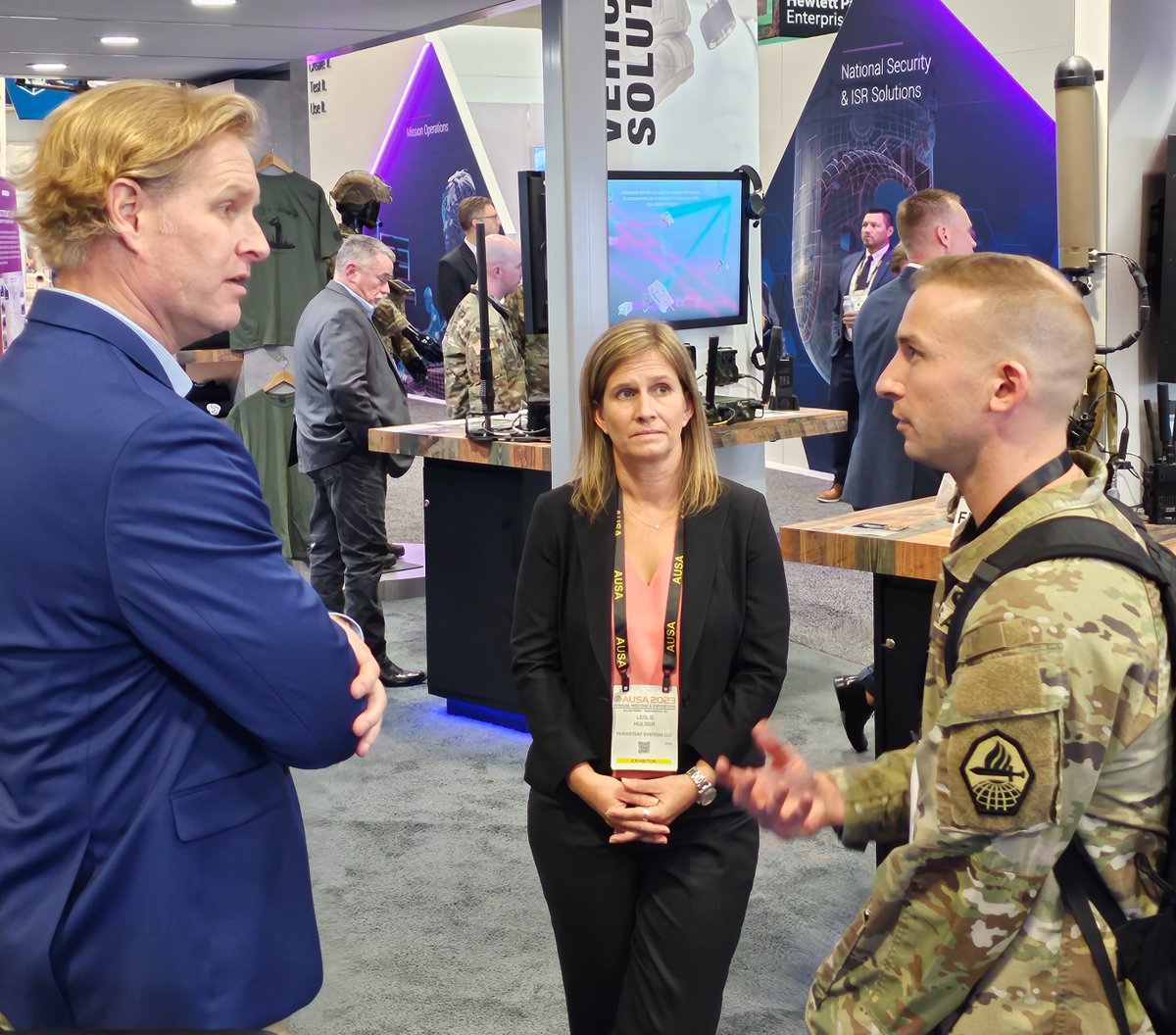 PSWaveRelay's tweet photo. Our team is thrilled to be at #AUSA2023 showcasing our #WaveRelay #MANET and #CloudRelay solutions for Distributed Mission Command.
We're located at Booth 8211 in Exhibit Hall E; so if you are in #WashingtonDC, stop by and chat with us.
#USArmy #AUSA https://t.co/bj5Za06JZR