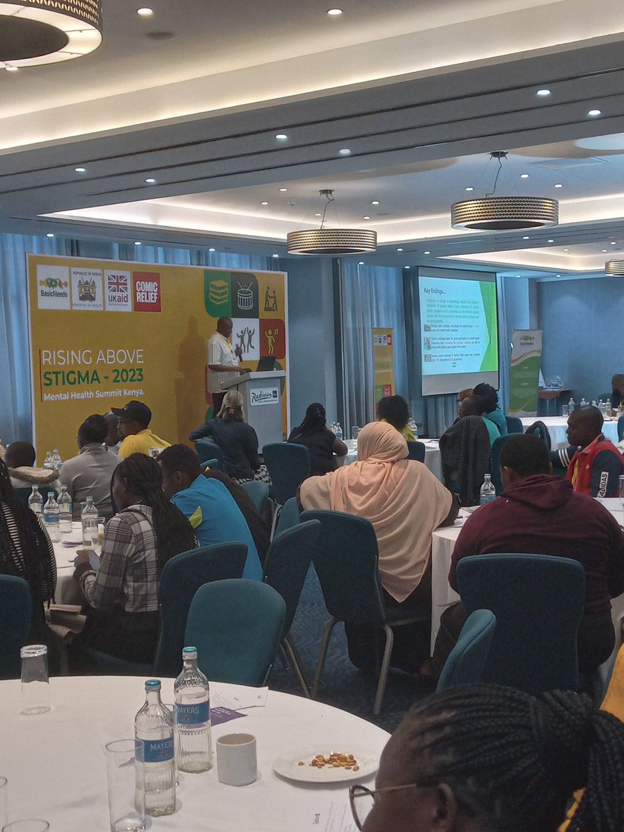 It has been a great learning session at the #RisingAboveStigma, 2023 mental health summit-Kenya. It's time we end stigma and discrimination against mental health, especially for youth. Thank you @BasicNeeds_KE  for organizing the summit. 
#YouthSummit2023 
@Oayouthkenya