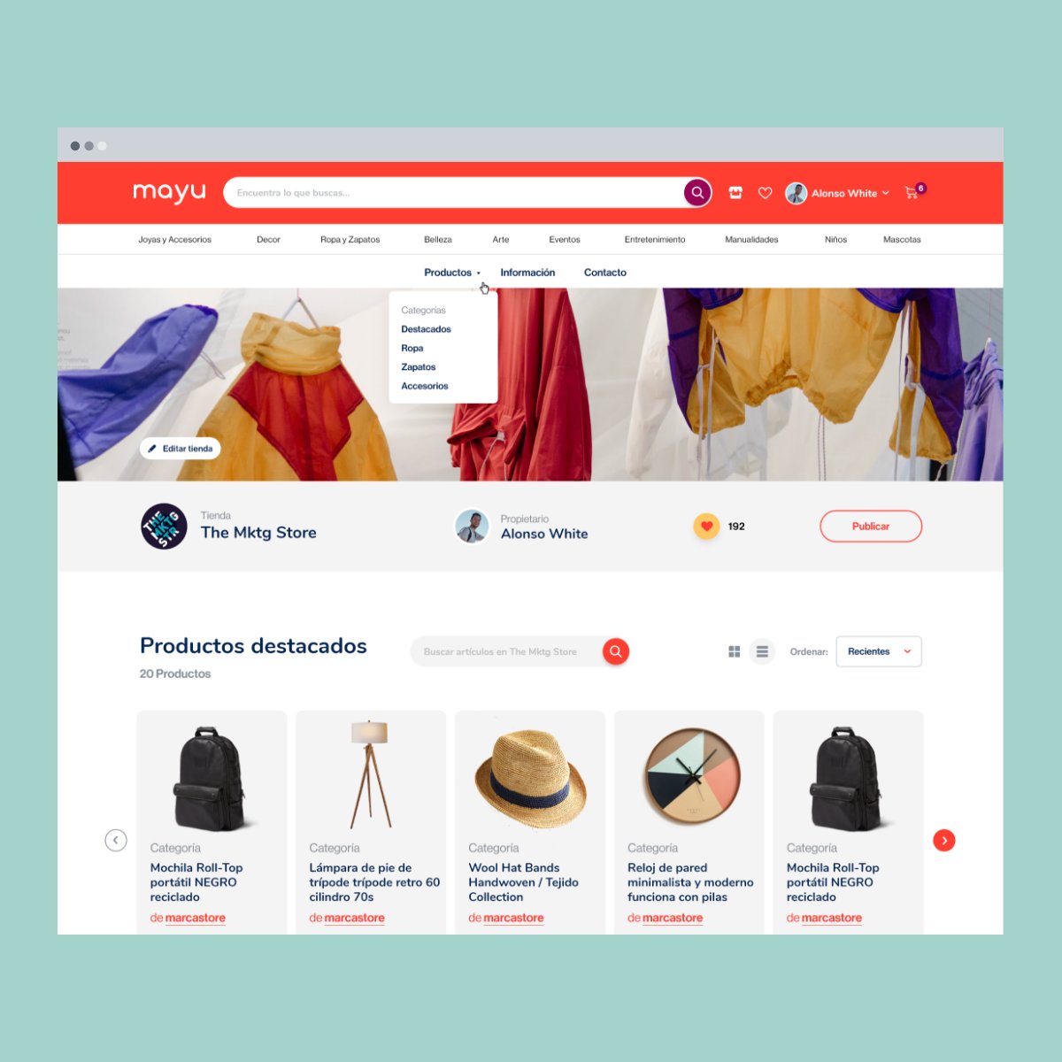 12aeme_studio's tweet photo. Mayu Store — NEW PROJECT ⬤ Web Ecommerce  / Visual Identity / Design System

#MayuStore #EcommerceDesign #SEO #SEM #CMS #InteractionDesign #Data #Shoping #12aemeStudio #Multidisciplinary #Design #Branding #MarketingStrategy #UserExperience #Technology #Innovation #ElSalvador https://t.co/Igy7nZJM9D