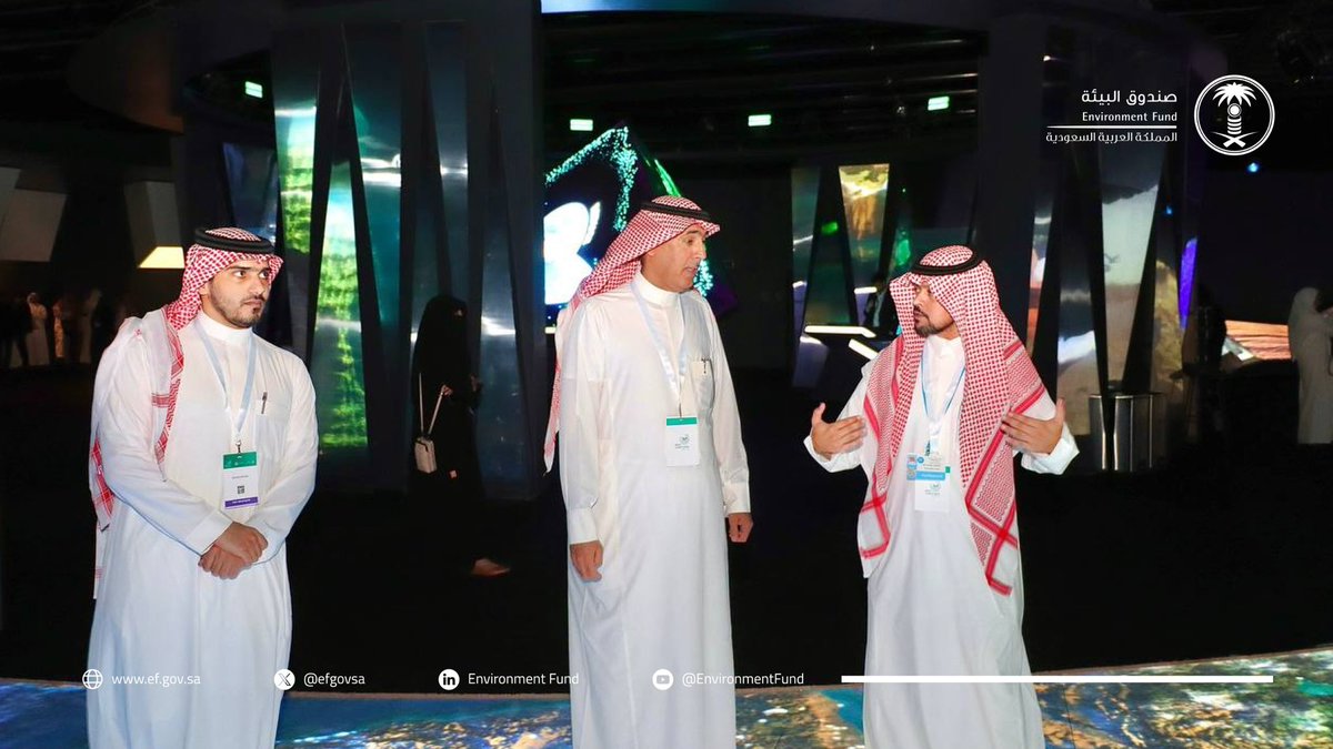 EFGOVSA's tweet photo. جانب من زيارة #صندوق_البيئة لمؤتمر #أسبوع_المناخ بمنطقة الشرق الأوسط وشمال أفريقيا، الذي تستضيفه وزارة الطاقة في مدينة الرياض بالتعاون مع الأمم المتحدة والذي يعكس الحراك الإقليمي للتخفيف من آثار التغيّر المناخي. https://t.co/jtHgv6rN0d