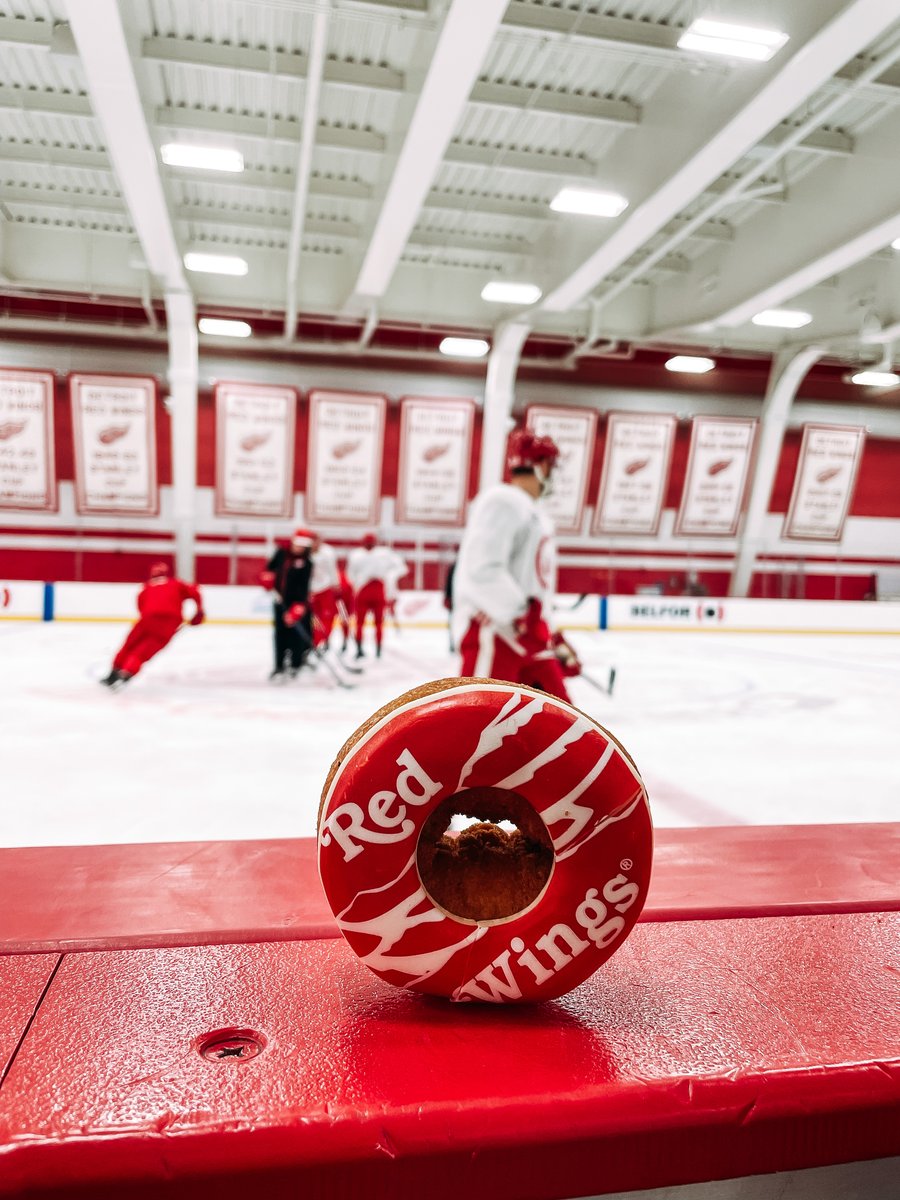 The #RedWings donut is coming to Tim Hortons! Join us