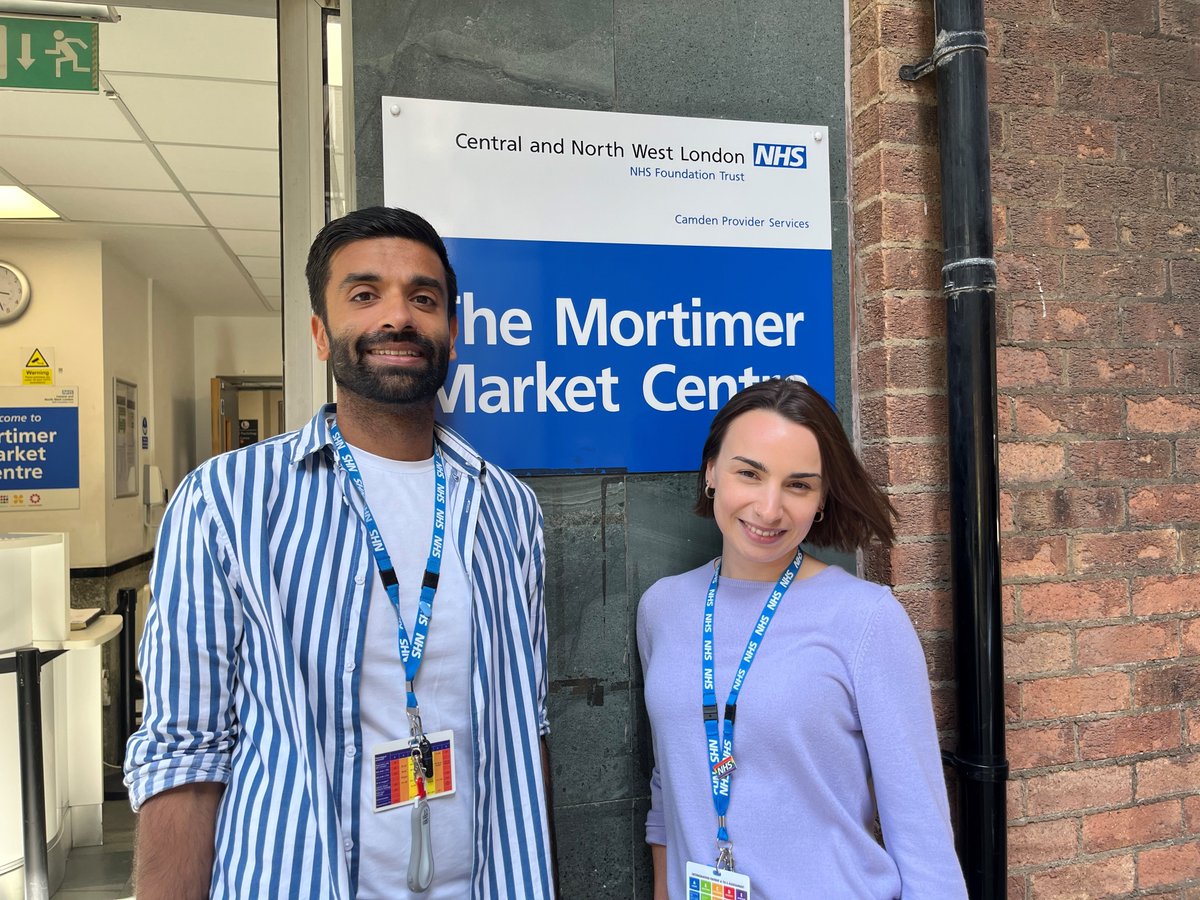 Ready for the next step in your nursing career? Join sexual health Charge Nurses Bobby and Ellie at Mortimer Market Centre. We have a Charge Nurse vacancy in our HIV service, Bloomsbury Clinic cnwl.nhs.uk/work#!/job/UK/…