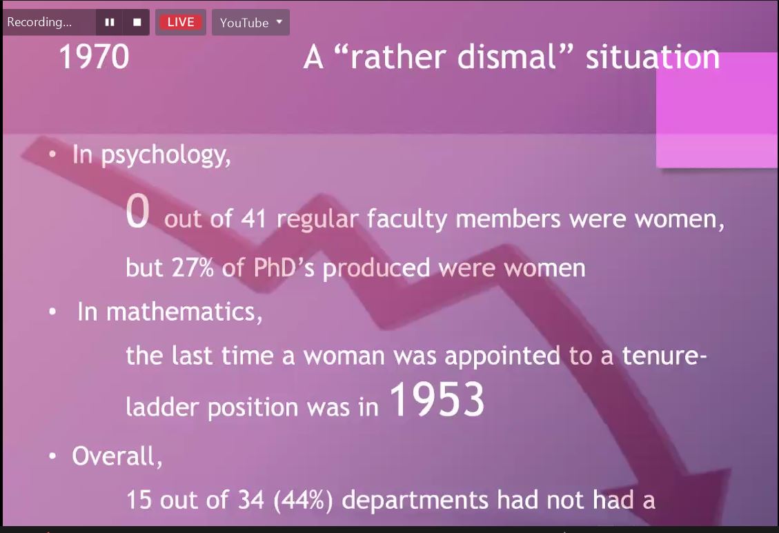 cwstat's tweet image. On the inspirational role of Elizabeth L. Scott and the challenges women faced at the time #IDWSDS2023
Thank you former CWS president Prof Amanda Golbeck for sharing her story 👏
#WomenInStatistics #HistoryOfStatistics