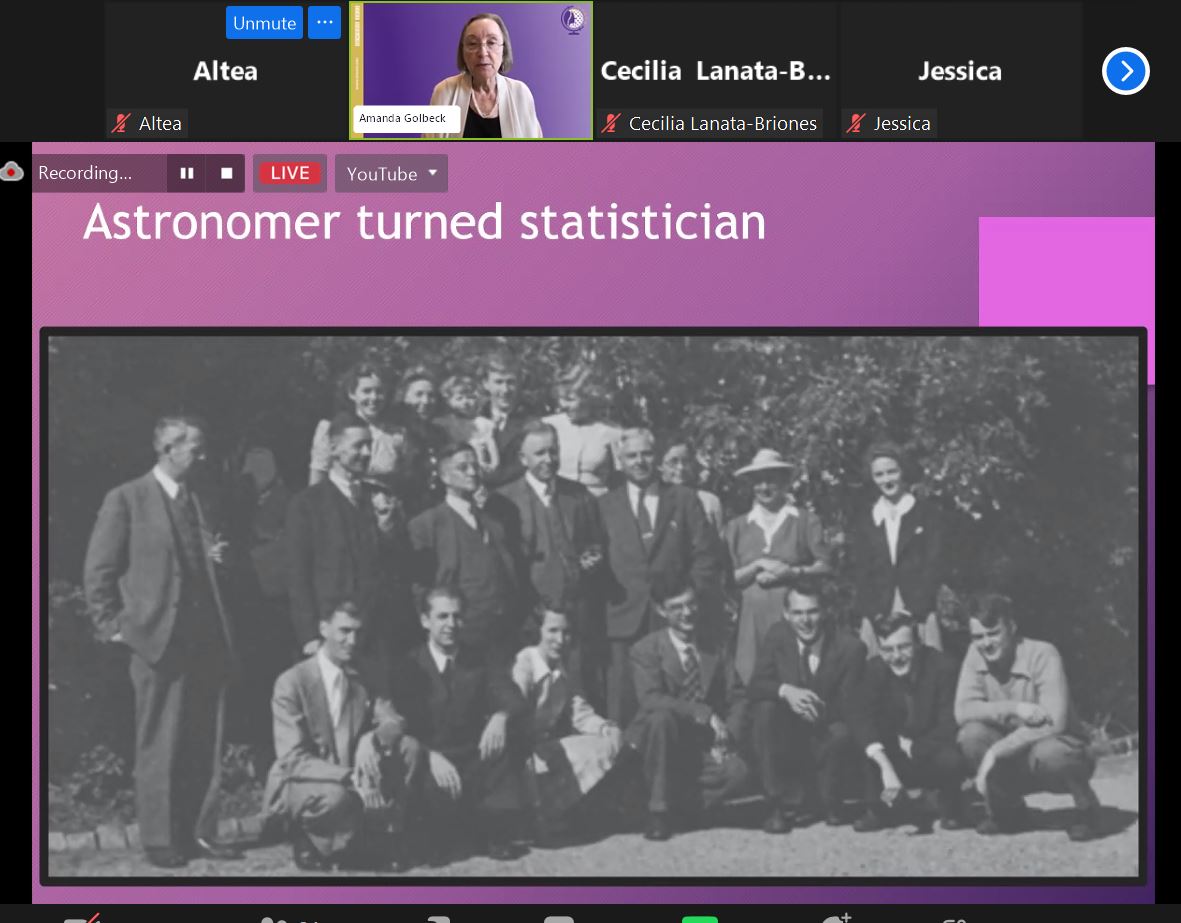 cwstat's tweet image. On the inspirational role of Elizabeth L. Scott and the challenges women faced at the time #IDWSDS2023
Thank you former CWS president Prof Amanda Golbeck for sharing her story 👏
#WomenInStatistics #HistoryOfStatistics
