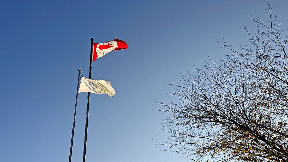 Gift of Life flag is flying today. It means a gift of life has been offered to others in need either through living or deceased organ donation. #thankyou