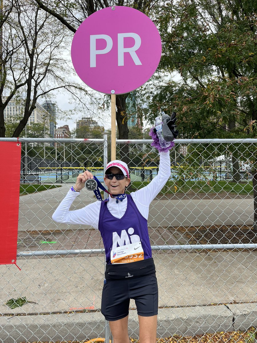 Chicago PR’d & 5th ⭐️  w/ABWMM! Thank You: @MarchofDimes for selecting me to run @WAHOO_CT u helped me make this dream n love 4 running possible @MichelobULTRA & #teamultra u always make me feel special can’t wait for NYC See ya soon #itsonlyworthitifyouenjoyit #joywins