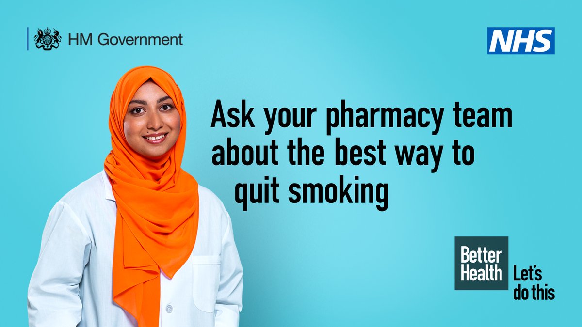 You can ask your local pharmacy team for advice on the best way to quit smoking bit.ly/2nbCVzL