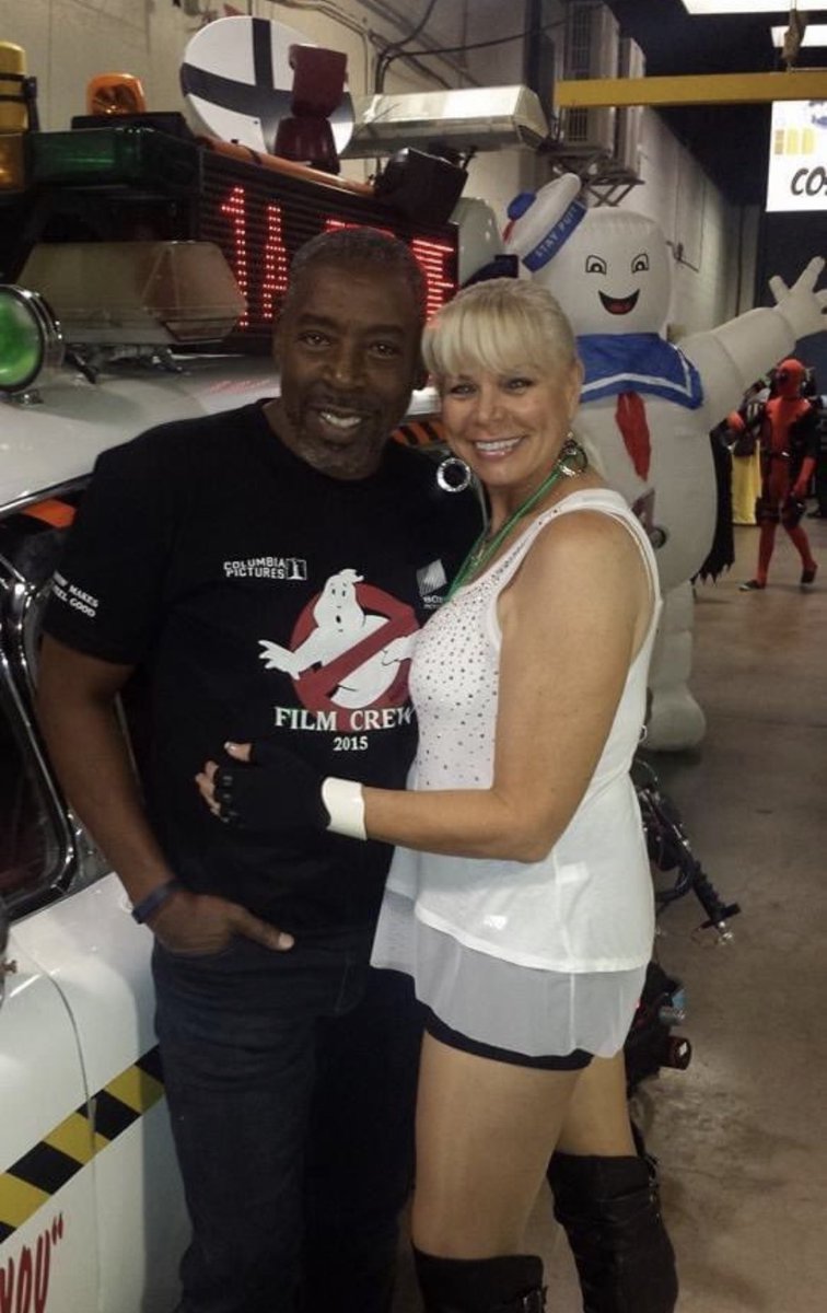 Here is a fun. I met Ernie Hudson on the set of Ghostbusters. Been friends ever since. 360 Studios ltd 
#ghostbusters #erniehudson #celebrities #KO #kadrolshaonacarole #queenoftheparanormal #BillMurray #DanAykroyd