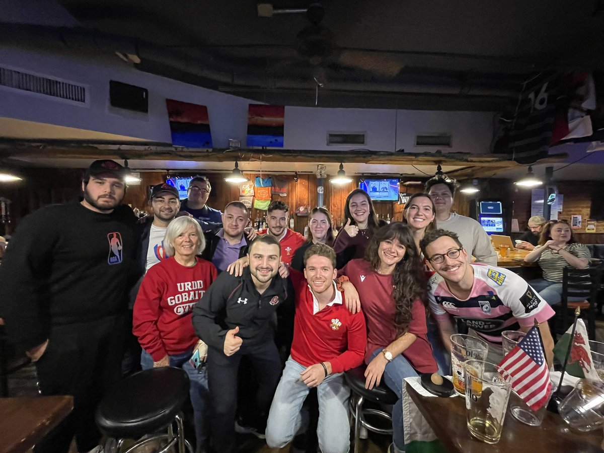 Wales in North America 🏴 tweet media