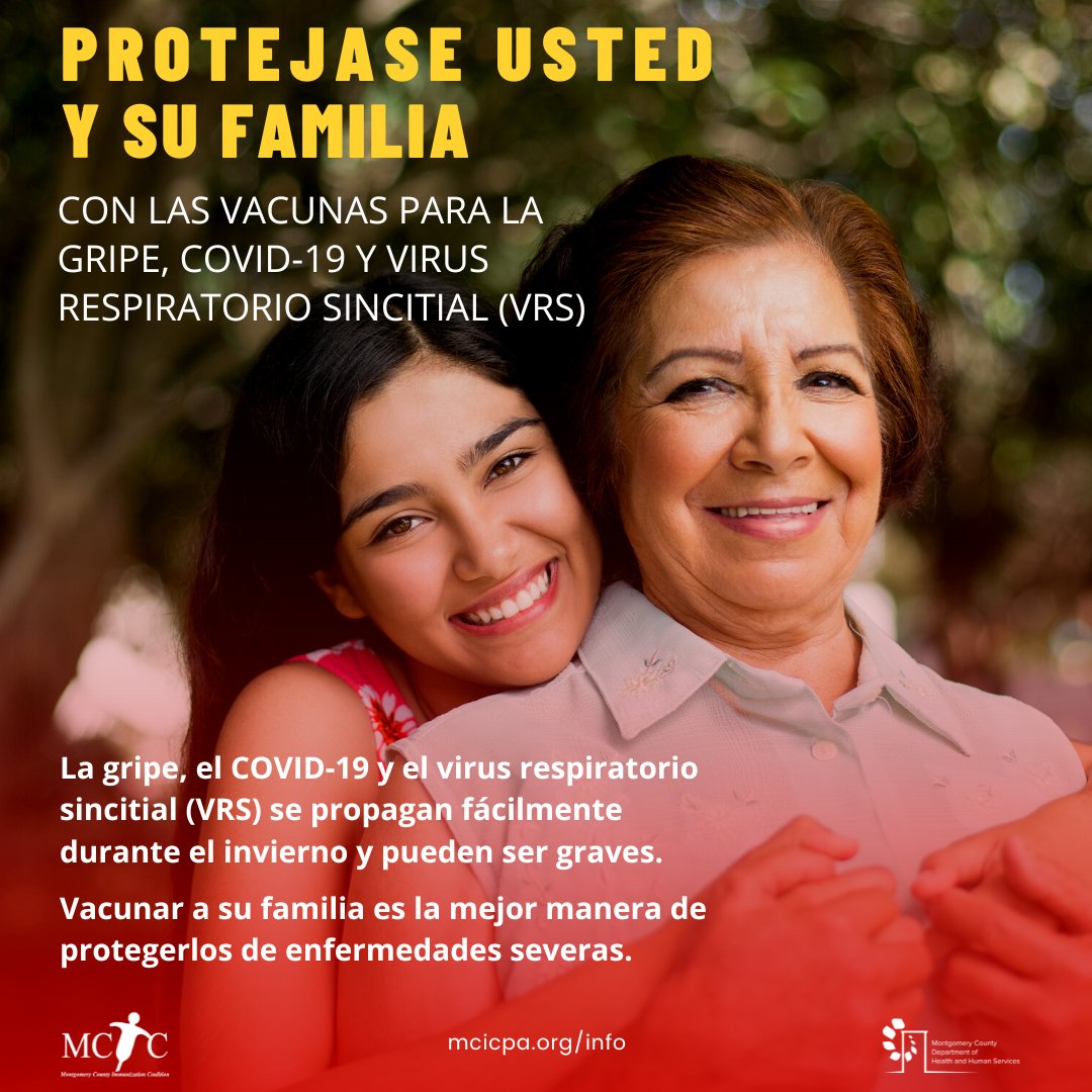 Vaxyourfam's tweet image. As summer comes to an end and fall begins, respiratory virus season is again upon us.

Vaccination helps to reduce severe illness and the risk of hospitalization. Protect yourself and your family with Flu, COVID-19, and RSV vaccines.
@mcicpa 

#RespiratoryVirusSeason #VaxMontco