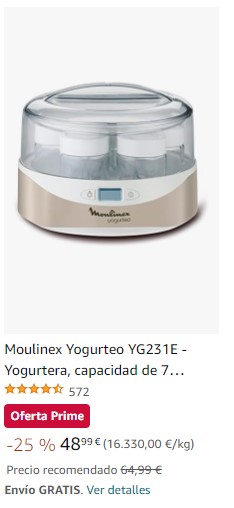 Aprende a preparar yogur casero y disfrútalo  con un 25% de DESCUENTO amzn.to/3ZPbrOu
