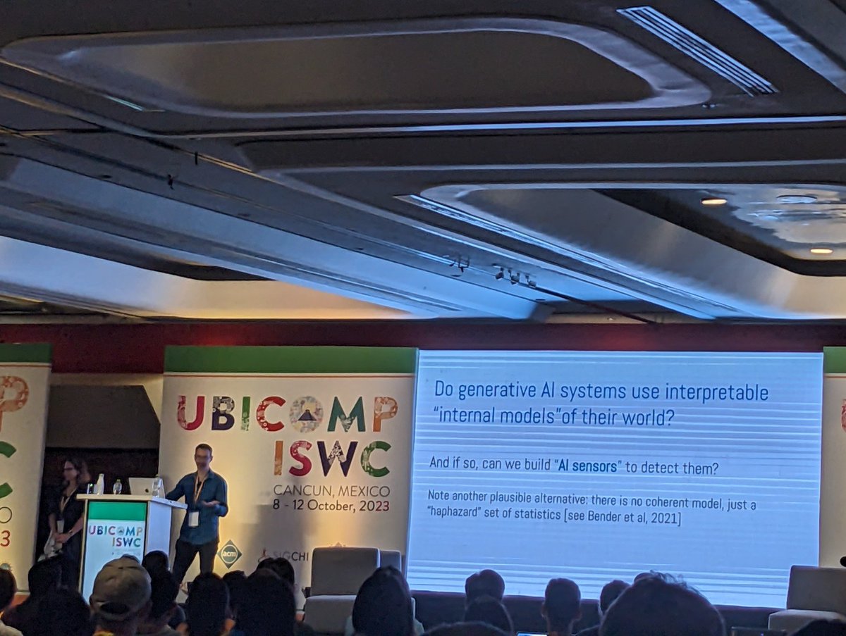 UbiComp (@ubicomp) on Twitter photo And we're off! <a href="/viegasf/">Fernanda Viégas</a> <a href="/wattenberg/">Martin Wattenberg</a> delivered a thought provoking and timely keynote to open the main conference program of #UbiComp2023 #ISWC2023
Excited to see all the buzz. Don't forget to tag us and use the hashtags (especially if you find the hottest salsa in #Cancun) 🔥 And we're off! <a href="/viegasf/">Fernanda Viégas</a> <a href="/wattenberg/">Martin Wattenberg</a> delivered a thought provoking and timely keynote to open the main conference program of #UbiComp2023 #ISWC2023
Excited to see all the buzz. Don't forget to tag us and use the hashtags (especially if you find the hottest salsa in #Cancun) 🔥