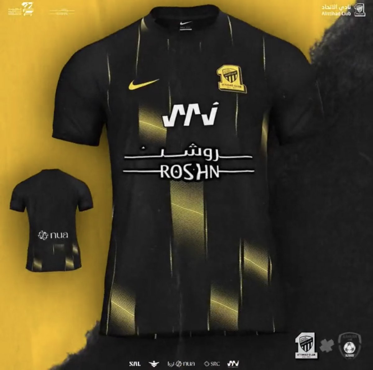 🚨🚨🚨🚨

سحب على طقم #الاتحاد الأسود

- رتويت للتغريدة 
- متابعة الحساب 

السحب من الرتويت بعد 48 ساعة بإذن لله 

بالتوفيق للجميع 💛