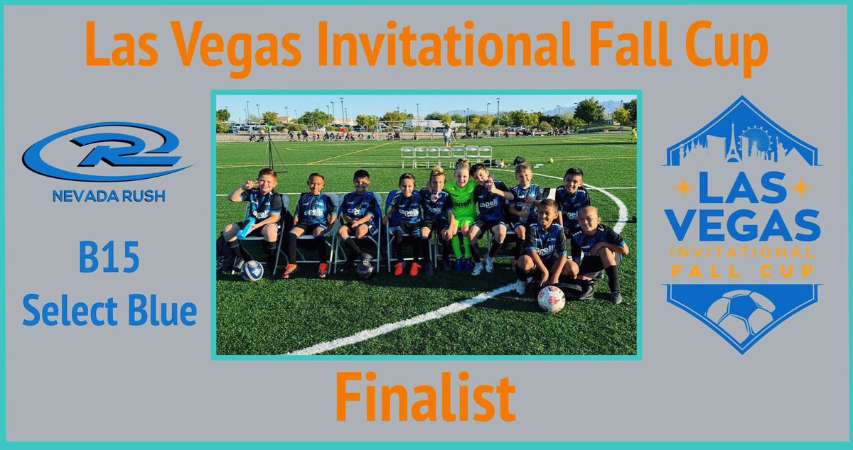 rush_nevada's tweet photo. Nevada Rush 2015 Boys Select Blue Las Vegas Invitational Fall Cup Finalists 🥈

#RushNation #NevadaRush #RUID 

“We we we are Rush!” https://t.co/K6V4ah0ZuQ
