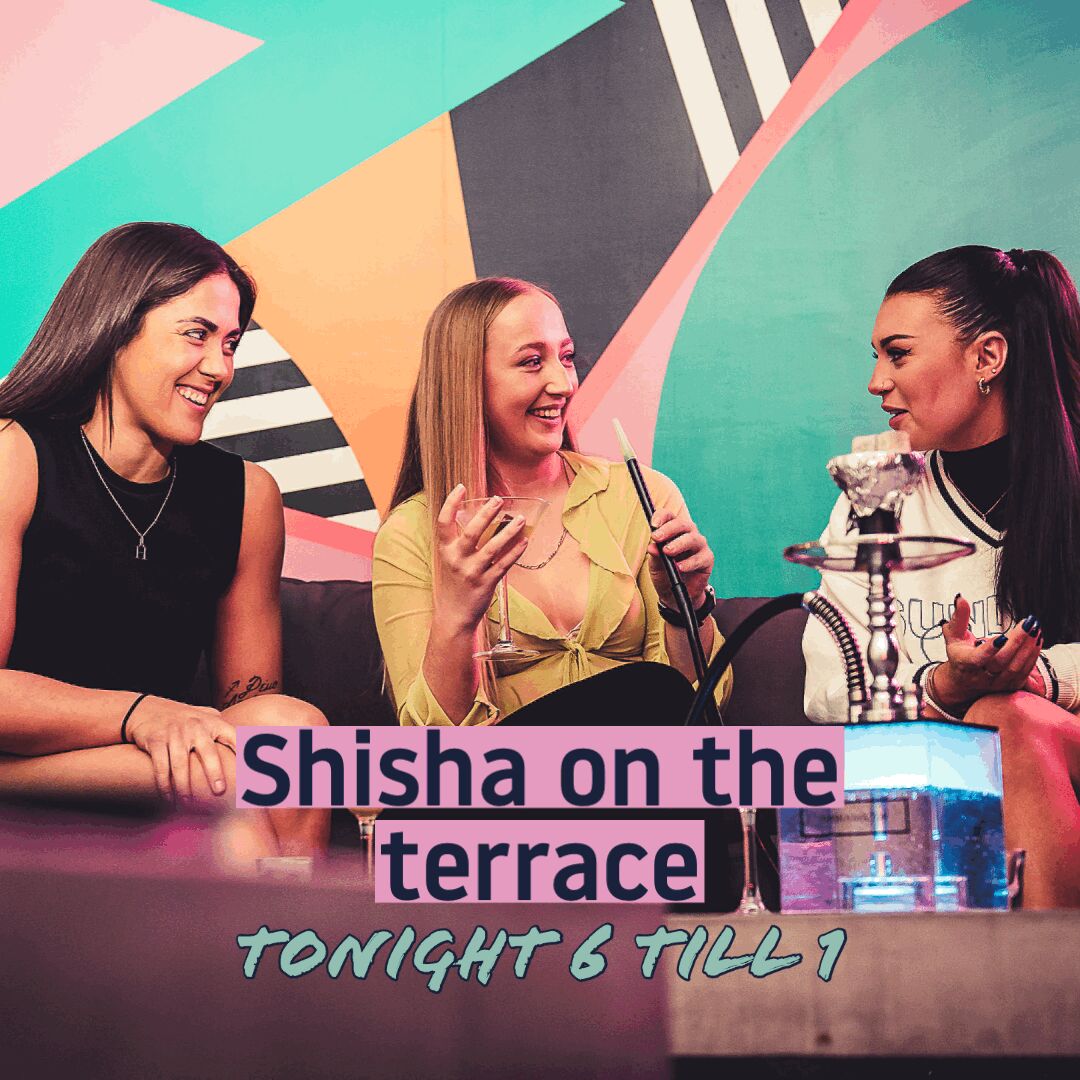 Now available on our lovely terrace - shisha for just £20!! 😎

Enjoy a relaxed hookah with friends as well as 2for1 cocktails - tonight from 6! 🙌🔥