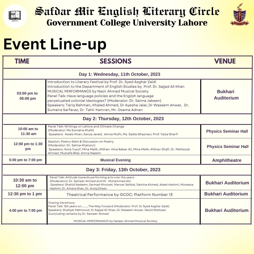 smelcgcu's tweet photo. The moment you've all been waiting for!
Get ready for three days of fun filled literary activities and panel talks.
#smelcgcu #gcul #litfest #litfest23 https://t.co/BzQCSX5oTQ