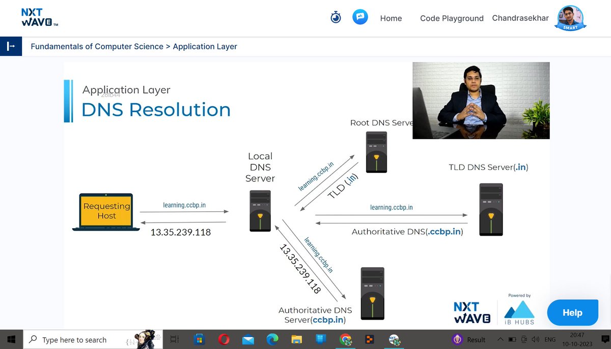 chandukuruvaa's tweet image. Hello Folks
I have completed Fundamentals of Computer Science > Application Layer Session
Thanks to @rahulattulur @sashankreddy07
@girishakash13 @avinashdara @nxtwave_tech
#1hourofcode #computer #science #fundamentals #ccbphour #ccbpacademy #nxtwave