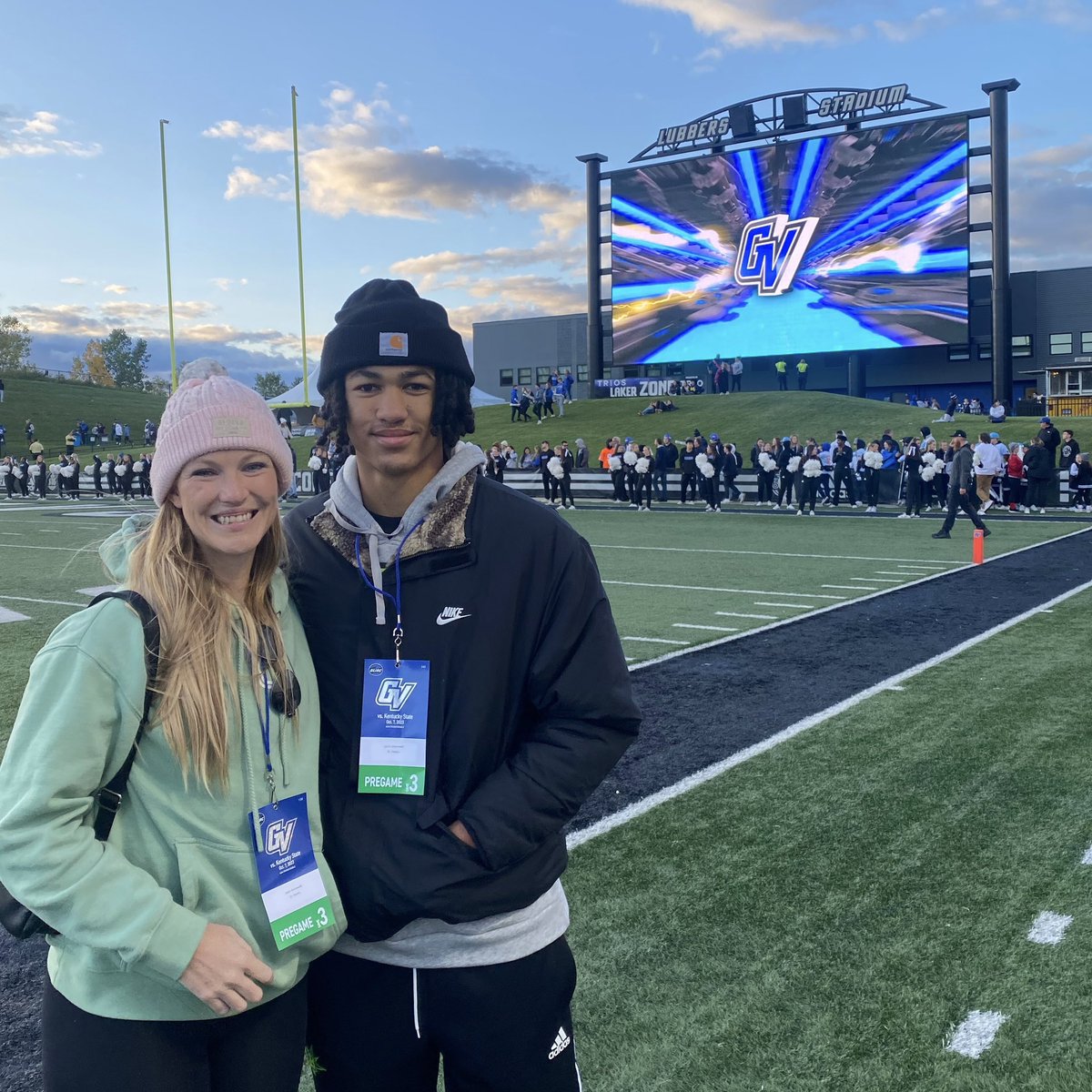 Had a great time back at <a href="/gvsufootball/">GVSU Football</a>. Thank you for the invite <a href="/CoachLouisGVSU/">Jim Louis</a>.
<a href="/SFHSFBWheaton/">St. Francis HS Spartan Football🏈</a> <a href="/EDGYTIM/">Timothy “EDGYTIM” OHalloran</a> <a href="/PrepRedzoneIL/">Prep Redzone Illinois</a>