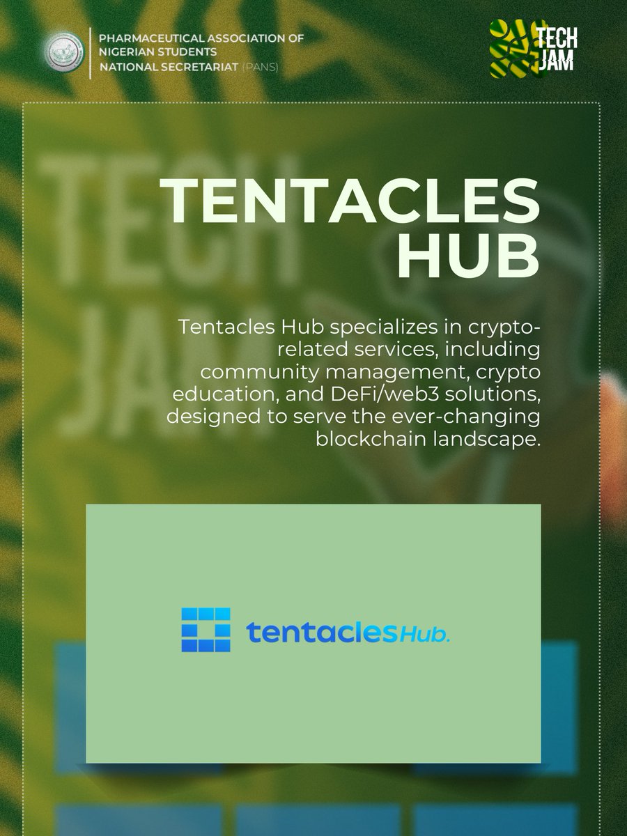 TentaclesHub's tweet photo. Tech Jam is just around the corner, and we wouldn't miss it for anything! 💻
We look forward to seeing you there🚀
#Web3 #TechJam #Crypto #Tentacleshub #Bitcoin https://t.co/CPnhVCN7bT