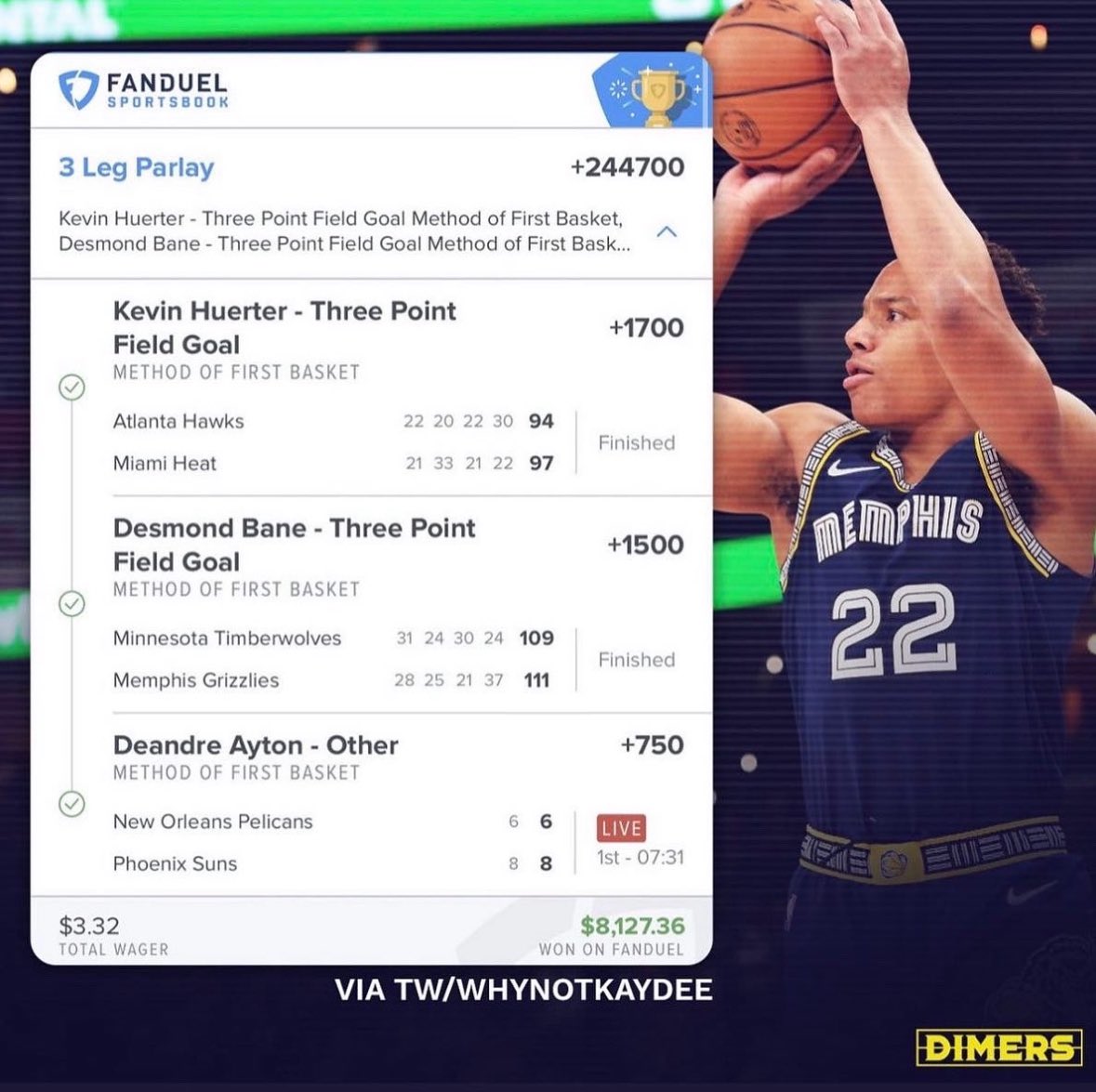 WhyNotKayDee's tweet image. And my favorite NBA ticket of all time🤞🏾