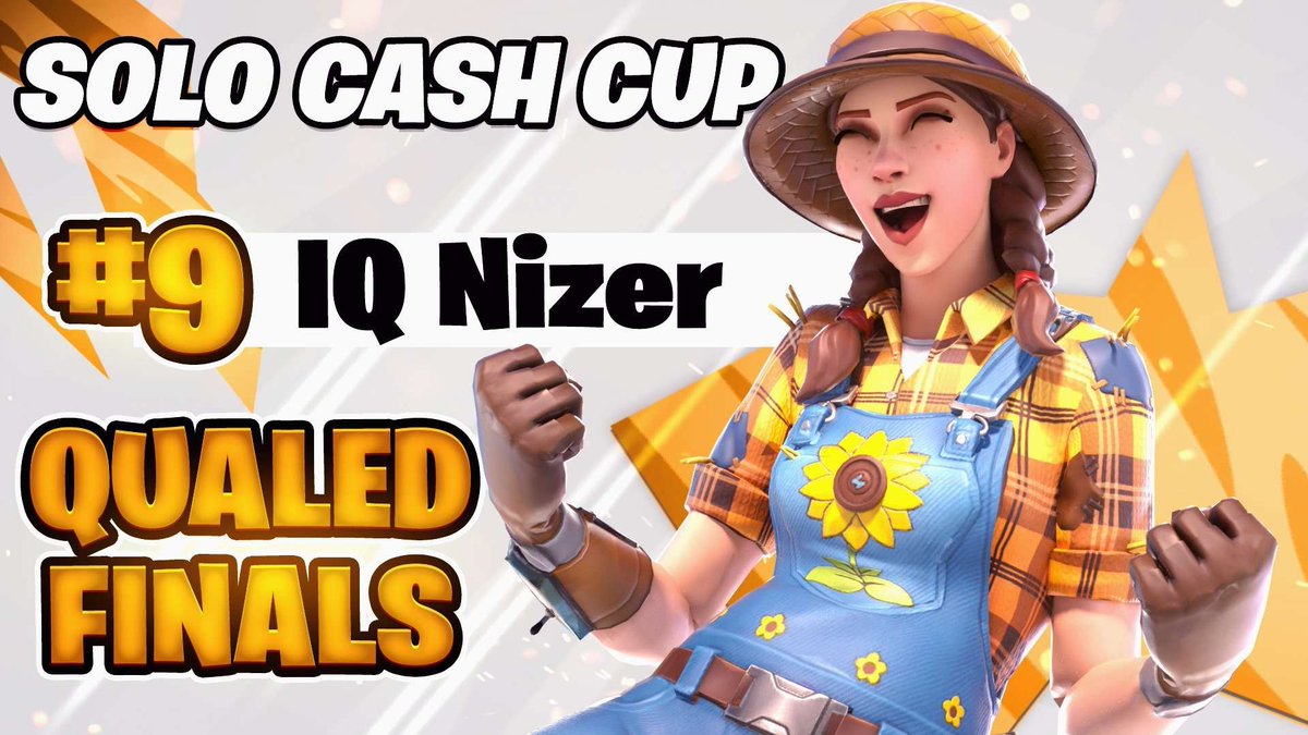 9TH PLACE SOLO CASH CUP 🏆 ($100)

VIDEO LINK ⬇️