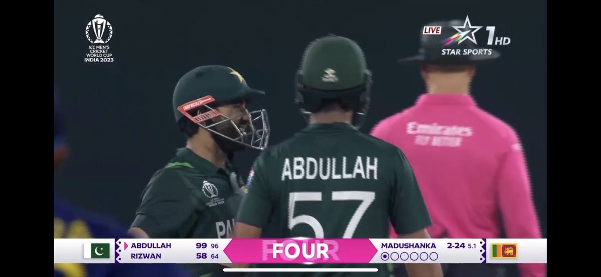 PSLMemesWalay's tweet photo. A 100 on World Cup debut, an innings of highest calibre, simply outstanding from Abdullah Shafique! https://t.co/6EsBsobrGU