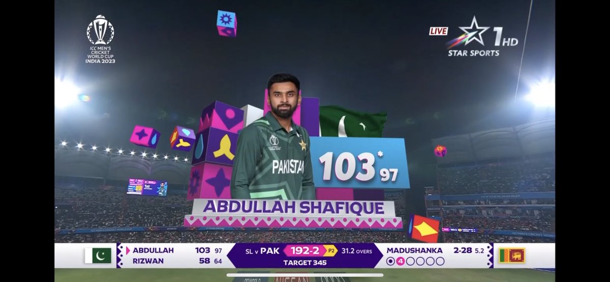 PSLMemesWalay's tweet photo. A 100 on World Cup debut, an innings of highest calibre, simply outstanding from Abdullah Shafique! https://t.co/6EsBsobrGU