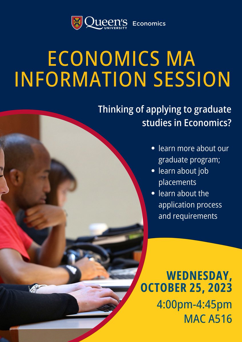 Queen's Economics Department tweet media