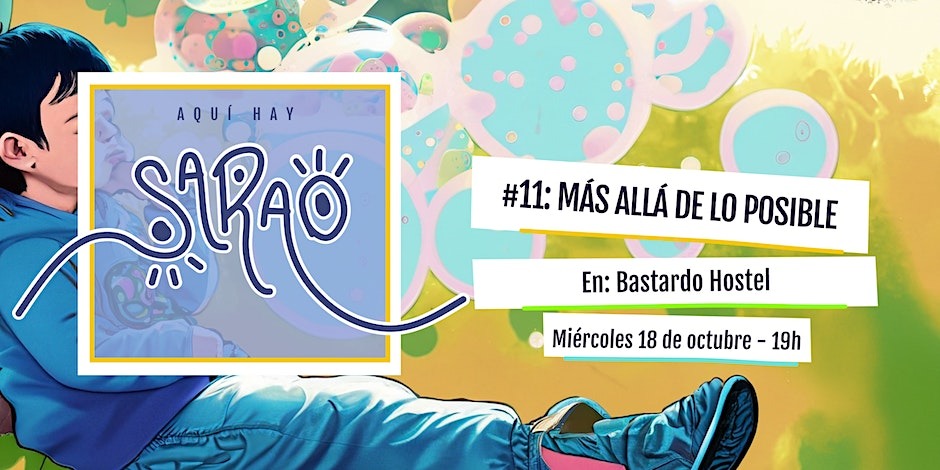Daniel Llamas 🔥 (@dllamasr) on Twitter photo El miércoles 18 de octubre en el <a href="/Bastardohostel/">BASTARDO Hostel Madrid</a>, nuevo Sarao (y ya van once), de la mano de <a href="/aidi_aso/">Comunidad AIDI</a>
eventbrite.es/e/entradas-sar…
Pero, a ver, por qué insistes tanto con los Saraos. El miércoles 18 de octubre en el <a href="/Bastardohostel/">BASTARDO Hostel Madrid</a>, nuevo Sarao (y ya van once), de la mano de <a href="/aidi_aso/">Comunidad AIDI</a>
eventbrite.es/e/entradas-sar…
Pero, a ver, por qué insistes tanto con los Saraos.