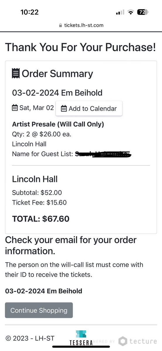 @EmBeihold Just bought tickets for the show in Chicago! The presale code I used was deviledegg. I had to try the code several times before it worked for some reason.