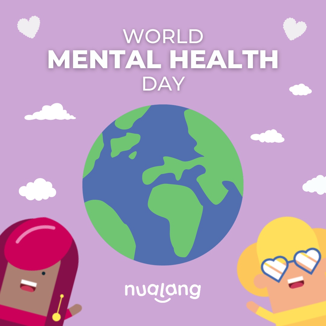 nualangapp's tweet photo. It's World Mental Health Day, and we're here to remind all you amazing teachers that self-care is just as important as teaching!๐๐ง
Take a moment to relax, sip some tea and recharge todayโ๐โโ๏ธ
#worldmentalhealthday #edtech #langchat #mflchat #wlchat #teachertwitter #langtwt https://t.co/QYul0Kz8tj