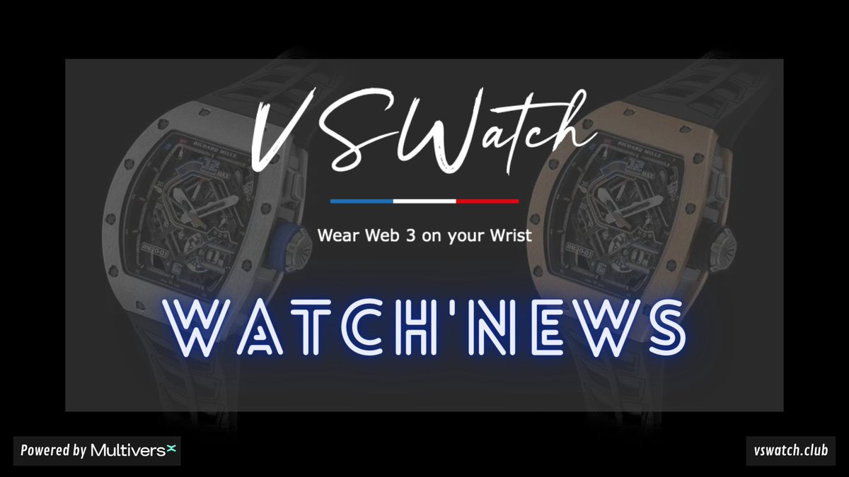 VSWatch | MultiversX ⌚️ tweet media