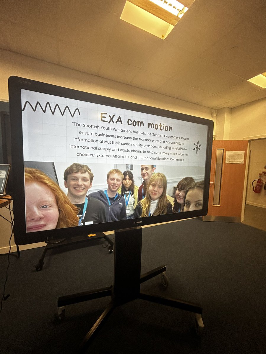 Today I attended and spoke at a South Lanarkshire Community Planning Partnership board meeting. We focused on the topic of the climate crisis and how young people should be involved in the discussion.