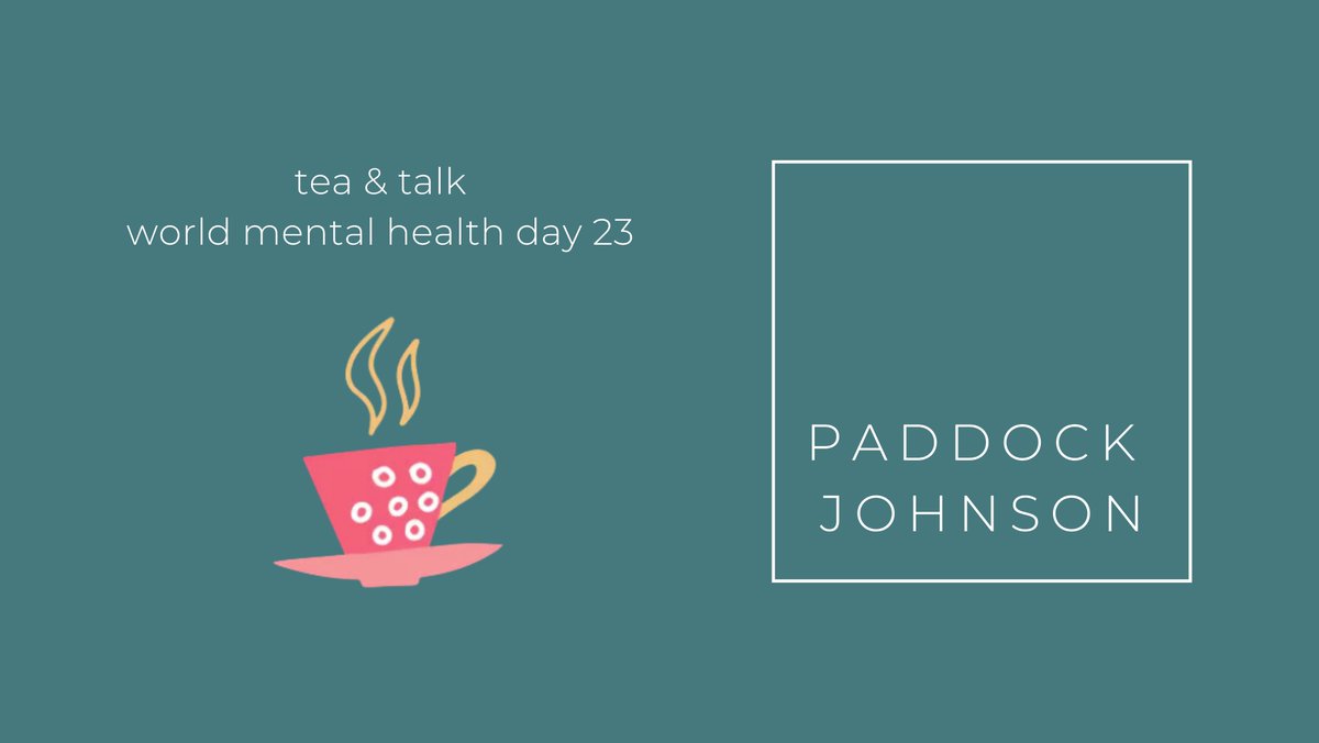 It’s World Mental Health Day. The theme for this year is Tea and Talk. We have been encouraging the team to actively check in on those around us and invite conversations about mental health.
#WorldMentalHealthDay #WMHD #WMHD23 #TeaAndTalk