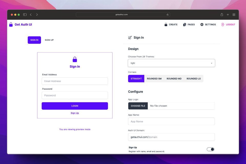 piedthepiper's tweet image. You can now create your own customized sign in and sign up page in getauthui.com with Appwrite. Go check it out!!
#buildinpublic #reactdev
