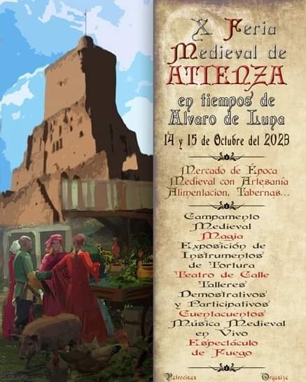 LasRanasCR's tweet photo. Mira y apunta #chuleadeguada #agendaenlamaleta y ... cerca de casa ☆Actividades en : @AytoAtienza @AytoJadraque ... MÁS AQUÍ ⏬️⏬️⏬️⏬️ https://t.co/FuBjvCDv4v https://t.co/IW8YqlLpoZ