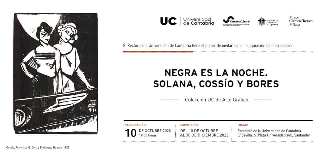 AreaUc's tweet photo. Os esperamos en un rato en nuestra nueva expo de @unican y la colaboración de @thyssenmalaga https://t.co/vpZXHBIKex