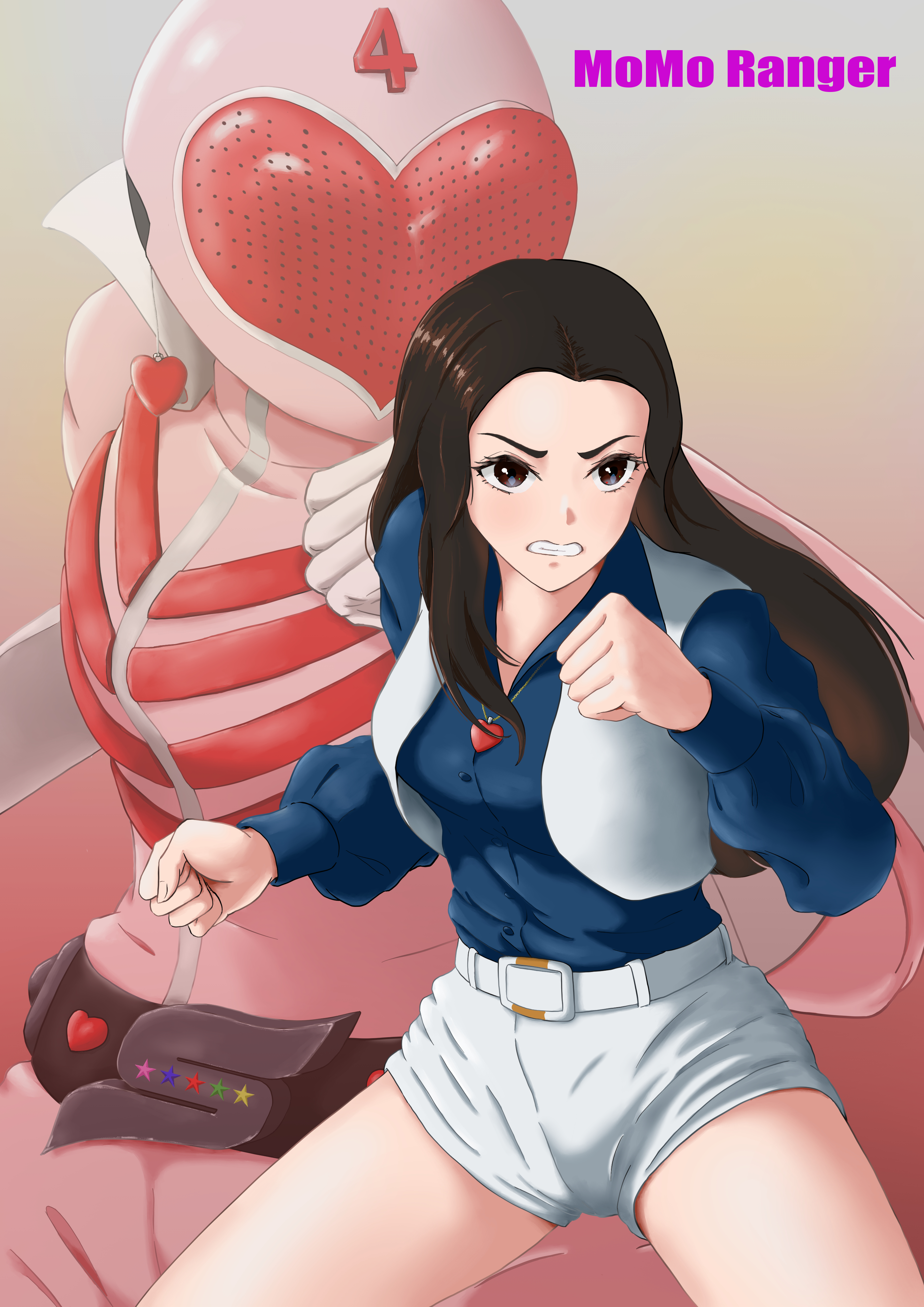 ももレンジャーさん専用 HAF モモレンジャー＆ミドレンジャー