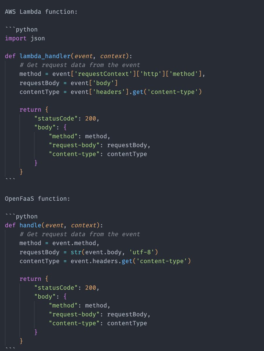 I'm working on a guide that explains how to migrate AWS Lambda functions to a managed @linode LKE K8s cluster with @openfaas