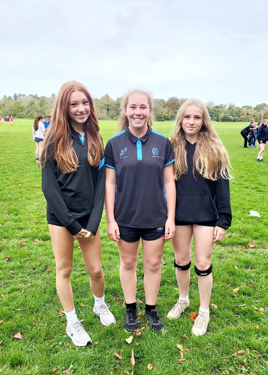 Cross-Country runners are ready to go 🏃‍♀️ Good luck girls! #whitchurchhs