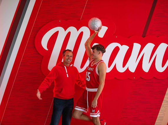 TheRyderCate's tweet photo. Thank you @CoachSteeleMU @KhristianSmith_ and the rest of the Miami University staff for having me on a visit last weekend. Great day!🔴🦅 https://t.co/JpdBHnUQEi
