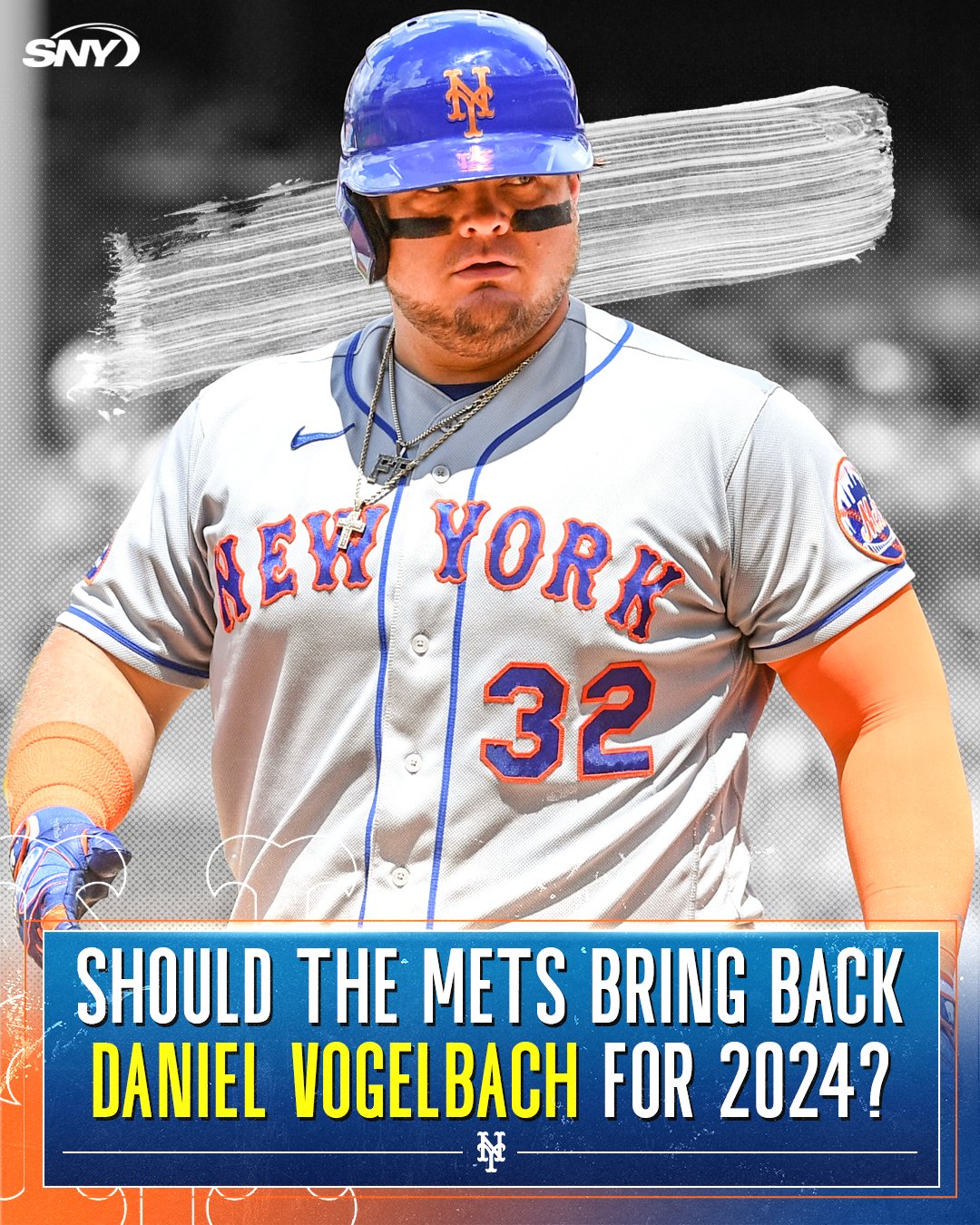 SNY Mets on X: Vogelbach earned $1.5 million in 2023 and is  arbitration-eligible for the final time entering 2024. That means he won't  be expensive to retain if the Mets so choose. @