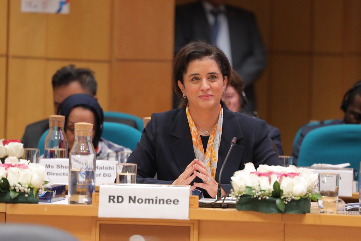 Alf Mabrouk @HananBalkhy for being elected to serve as the first female @WHOEMRO Regional Director. This is a historic decision by the Member States and well deserved. The @WHO family looks forward to continue working side by side with you to achieve #HealthForAll. #EMRC70