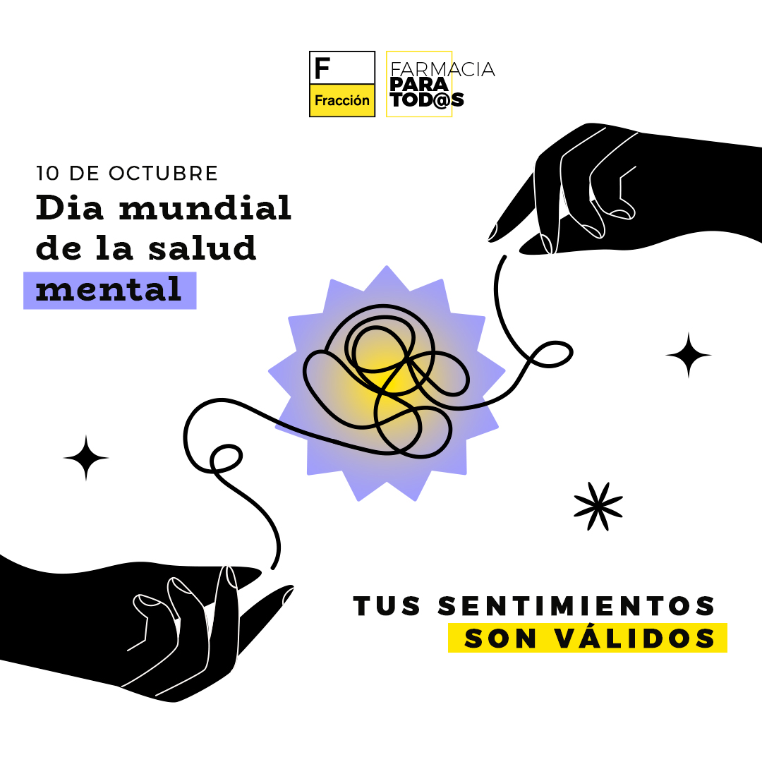 Hoy en el día de Salud Mental 💜 no ignoremos nuestros sentimientos, hagamos frente a los momentos de estrés, desarrollemos nuestras habilidades, aprendamos y trabajemos para contribuir a nuestro bienestar mental 💛

#saludmental #diamundialsaludmental
