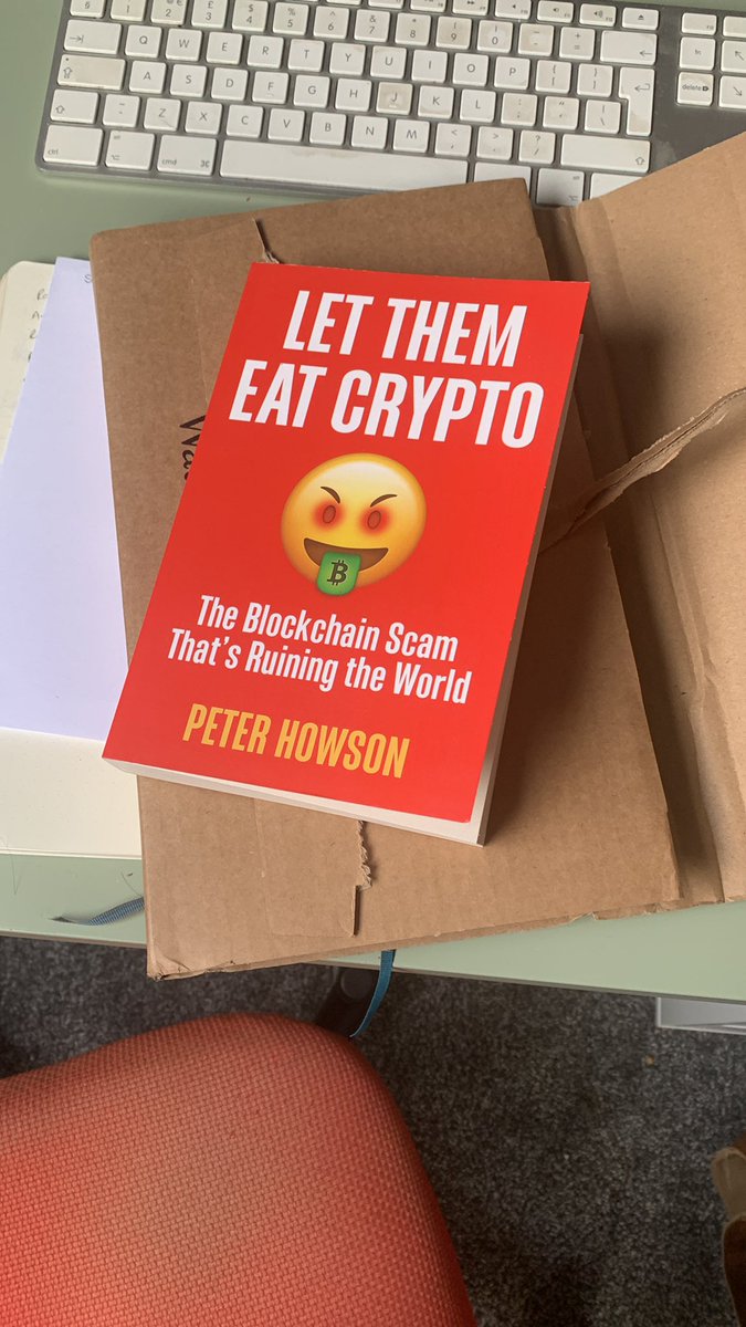 pjmann's tweet image. Excited that I’m going to get to read this book after finally arriving today! Wonder how the legendary @PeterJHowson feels about #Bitcoin !?