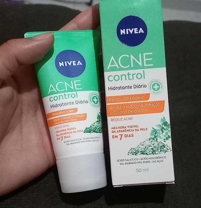 NIVEA Hidratante Facial Acne Control – 50G